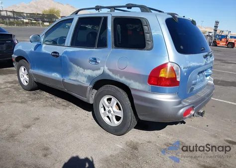 2003 Hyundai Santa Fe Gls/Lx from USA, damaged, VIN KM8SC73E73U489568